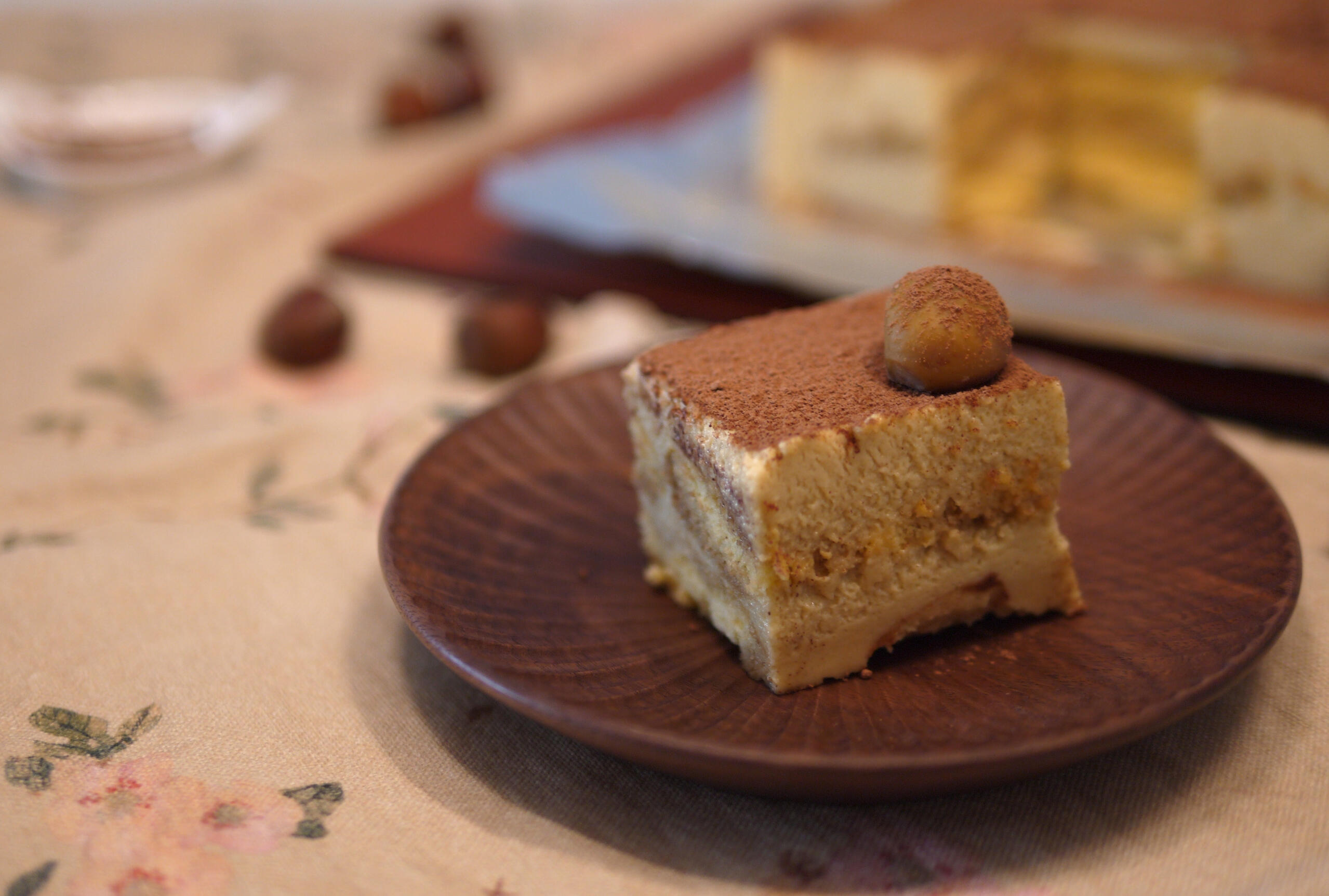 Chestnut Tofu Tiramisu